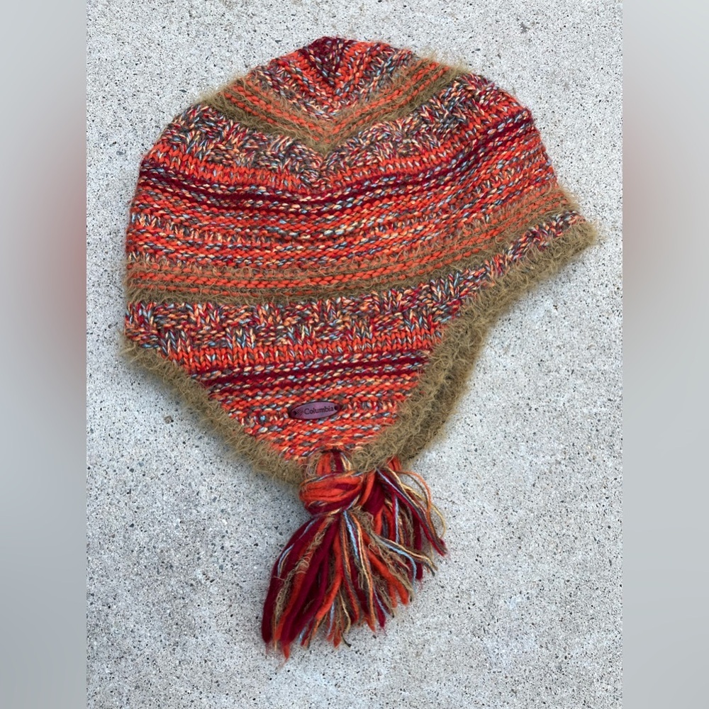 Women's Columbia Beanie Multicolor Solid One Size Ski Snowboard Winter Tribal